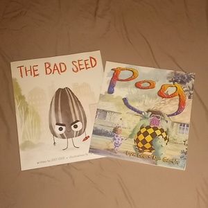 Scholastic Bad Seed and Pog Book Bundle